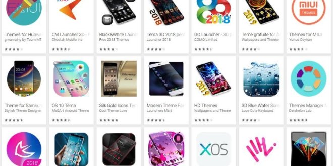 Teme pentru telefon Android: aplicații launcher gratis care schimbă interfața grafică