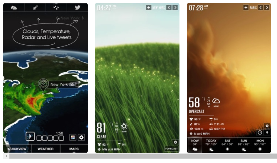 Top aplicatii meteo 2020 pentru Android si iPhone