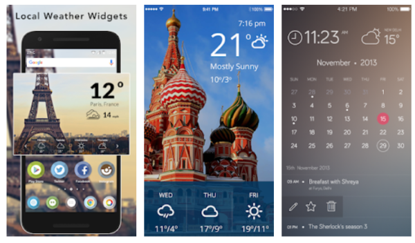 Aplicații meteo pentru Android și iOS; cele mai bune aplicații meteo